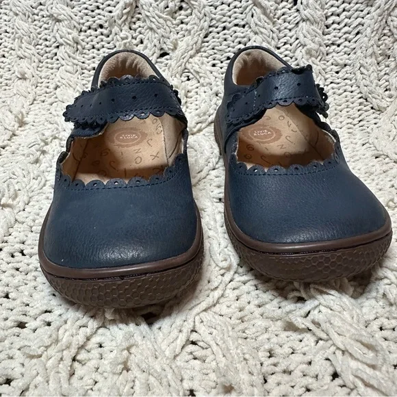 Livie and Luca Briar Mary Jane Navy Toddler Size 9 - Picture 3 of 10